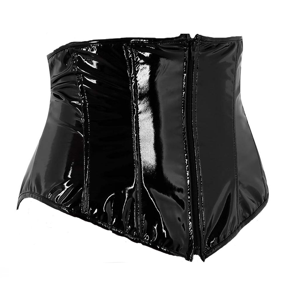 GlamFit Leatherette Corset